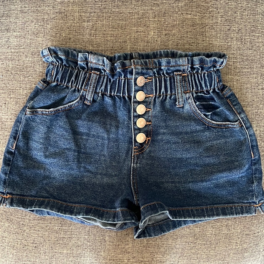 Wild fable high waisted paper bag waist shorts